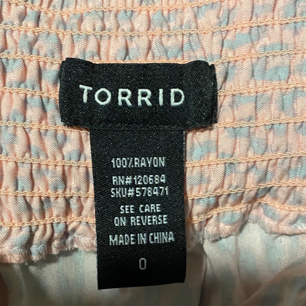 Torrid Tiered Pink Animal Print Mini Skirt - Picture 2 of 4